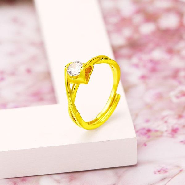 cluster rings classic charm zircon diamond ring for women wedding engagment fine jewelry sand gold 14k opening female birthday gifts, Golden;silver
cluster rings classic charm zircon diamond ring for women wedding engagment fine jewelry sand gold 14k opening female birthday gifts, Golden;silver