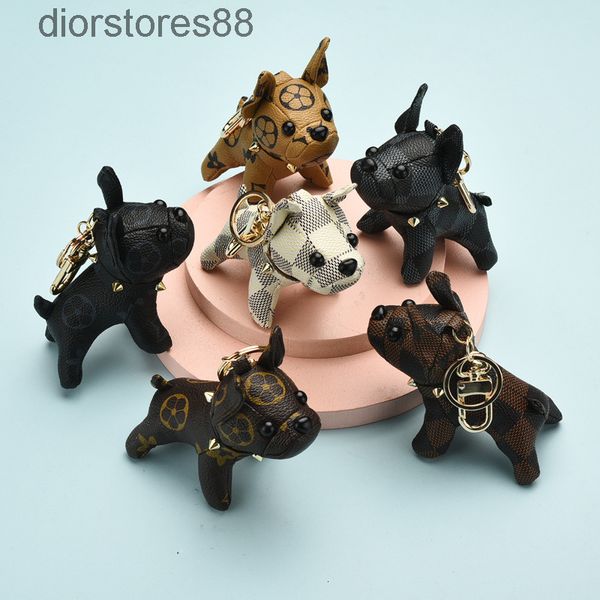 key chain fashion net red cartoon dog pendant old flower fighting leather bag small gift, Silver
key chain fashion net red cartoon dog pendant old flower fighting leather bag small gift, Silver