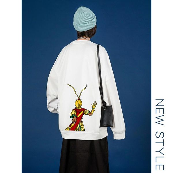 women's hoodies & sweatshirts chinese monkey king print hoodie for womens cool clothing harajuku fashion trend sweatshirt oversized c, Black
women's hoodies & sweatshirts chinese monkey king print hoodie for womens cool clothing harajuku fashion trend sweatshirt oversized c, Black