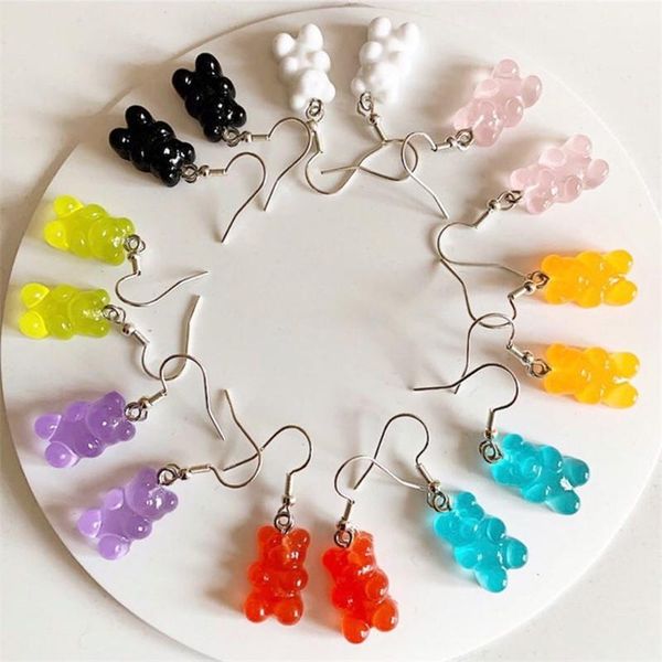 dangle & chandelier 1 pair cute judy cartoon bear chain earrings candy color pendant drop resin daily jewelry party gift handmade, Silver
dangle & chandelier 1 pair cute judy cartoon bear chain earrings candy color pendant drop resin daily jewelry party gift handmade, Silver