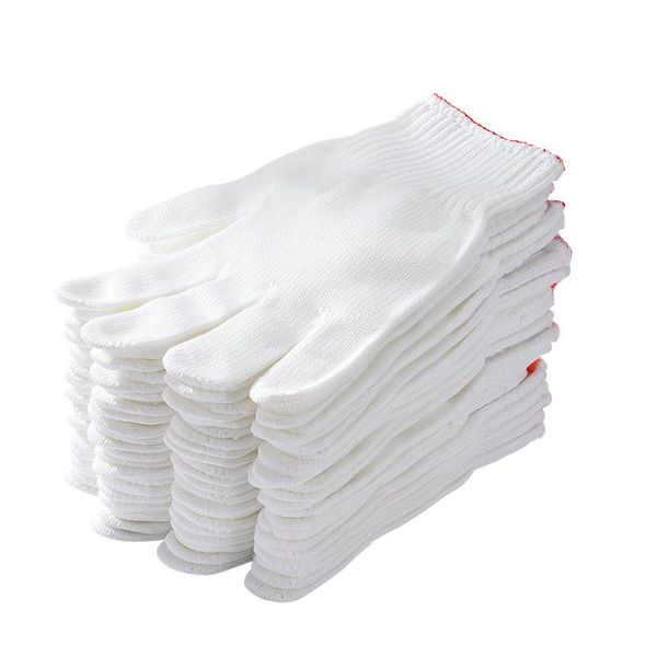 disposable gloves labor protection wear-resistant working worker pure cotton thickened white yarn thread nylon
disposable gloves labor protection wear-resistant working worker pure cotton thickened white yarn thread nylon