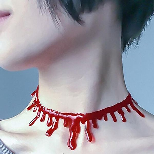 chains 1pc halloween blood necklace women chokers necklaces party diy decorations horror props kids toy gift haunted house, Silver
chains 1pc halloween blood necklace women chokers necklaces party diy decorations horror props kids toy gift haunted house, Silver