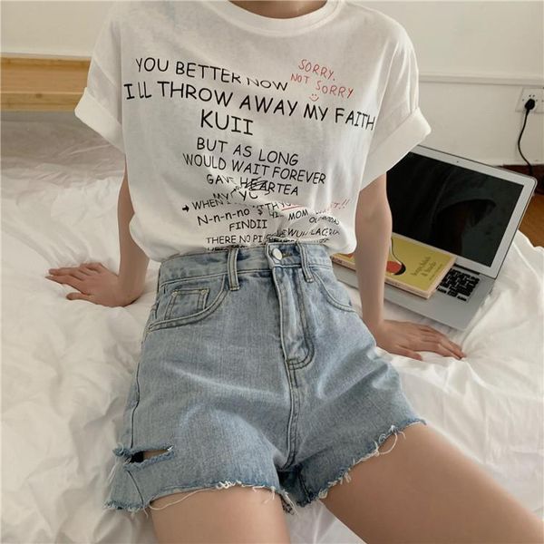 women's jeans 2021 light color summer korean style high waist slim all-match edge hole casual pants straight denim shorts, Blue
women's jeans 2021 light color summer korean style high waist slim all-match edge hole casual pants straight denim shorts, Blue