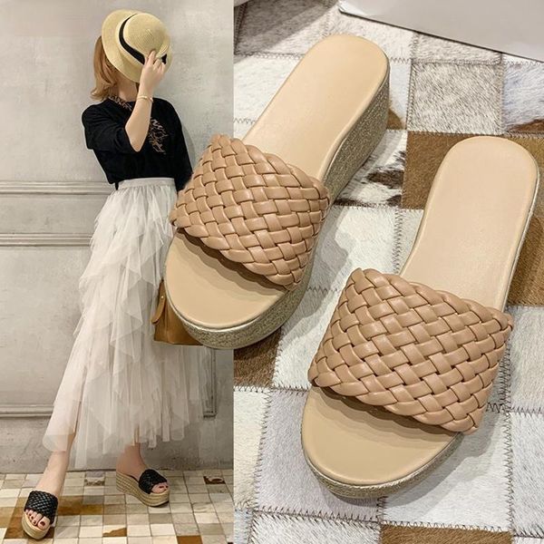 women wedges heels slippers summer shoes high flip flops beach slides 2021 terlik footwear size 35-40, Black
women wedges heels slippers summer shoes high flip flops beach slides 2021 terlik footwear size 35-40, Black
