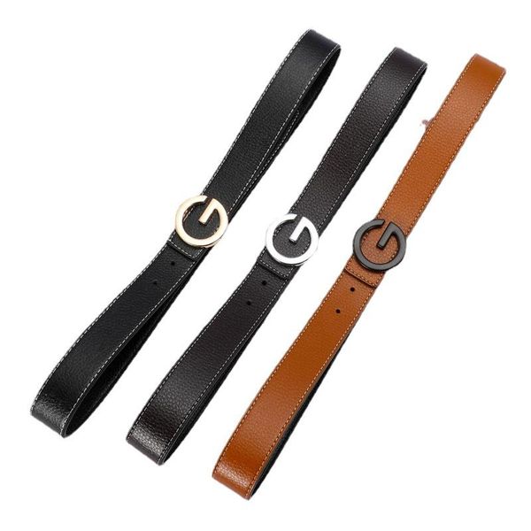 belts nen's and women's belt female g leather for women fashion jeans classic round buckle male designer men, Black;brown
belts nen's and women's belt female g leather for women fashion jeans classic round buckle male designer men, Black;brown