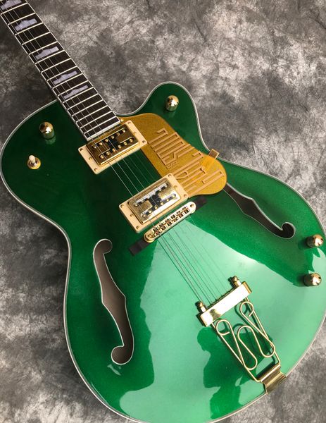 rare g6136i bono irish falcon soul green jazz electric guitar hollow body, goal soul pickguard
rare g6136i bono irish falcon soul green jazz electric guitar hollow body, goal soul pickguard