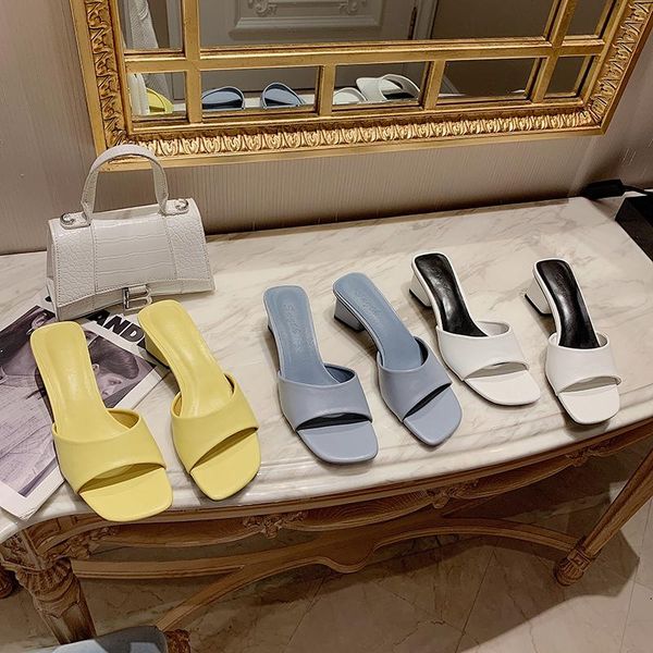 slippers fashion women square toe ladies mid heels slides mules shoes woman casual elegant party pumps heeled solid color, Black
slippers fashion women square toe ladies mid heels slides mules shoes woman casual elegant party pumps heeled solid color, Black