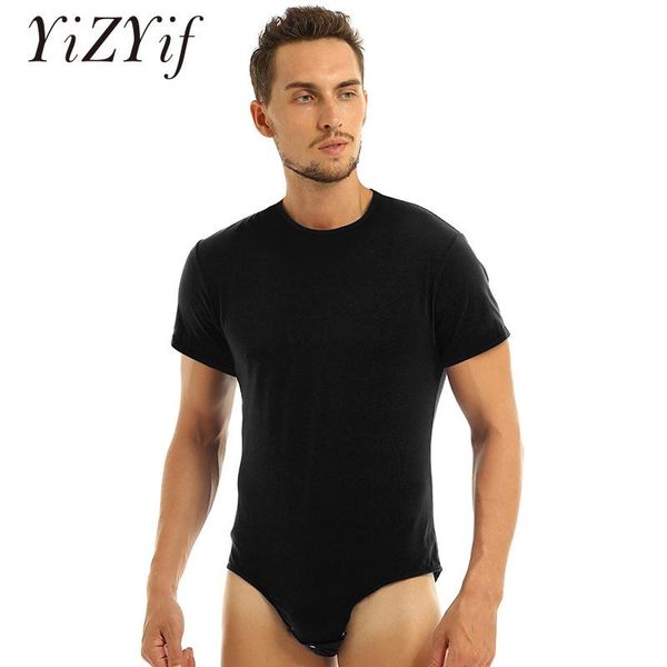 bras sets men one-piece t-shirt bodysuit lingerie round neck short sleeves press crotch romper pajamas clothes, Red;black
bras sets men one-piece t-shirt bodysuit lingerie round neck short sleeves press crotch romper pajamas clothes, Red;black