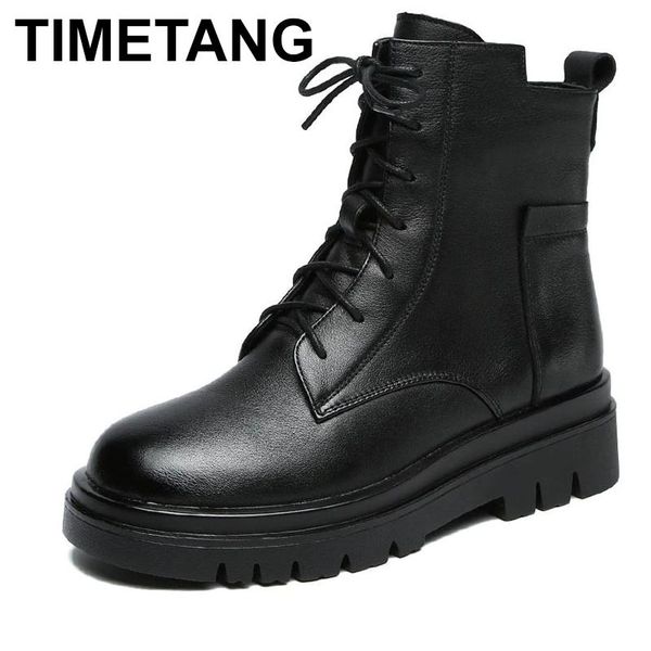 boots timetang classic black women 100% genuine leather wedges platform ankle winter warm motorcycle
boots timetang classic black women 100% genuine leather wedges platform ankle winter warm motorcycle