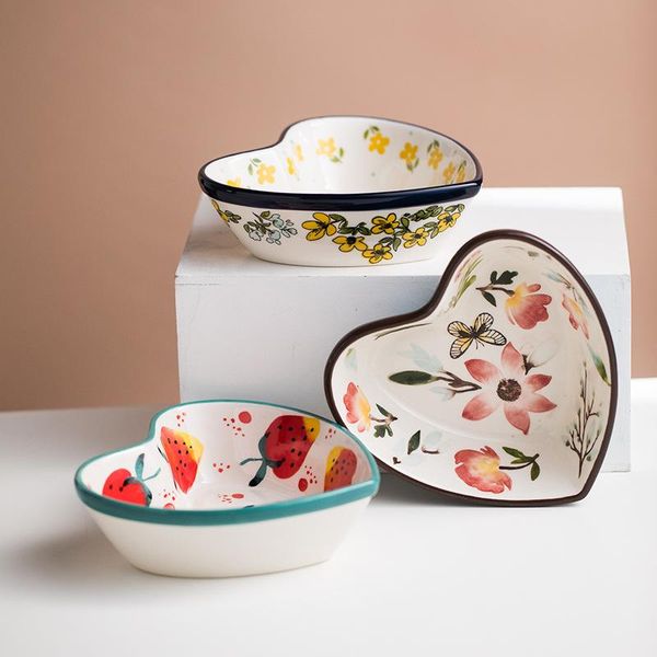 bowls hand drawn ceramic strawberry salad bowl heart shape fruit yogurt oat bake pan creative breakfast dinnerware
bowls hand drawn ceramic strawberry salad bowl heart shape fruit yogurt oat bake pan creative breakfast dinnerware