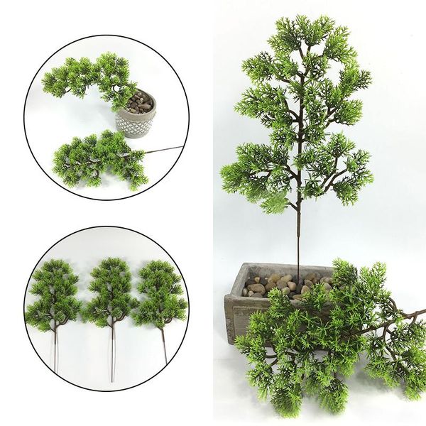 1pc plastic fake artificial pine cypress branch plant bonsai garden home office decoration flowers tree decorative & wreaths
1pc plastic fake artificial pine cypress branch plant bonsai garden home office decoration flowers tree decorative & wreaths