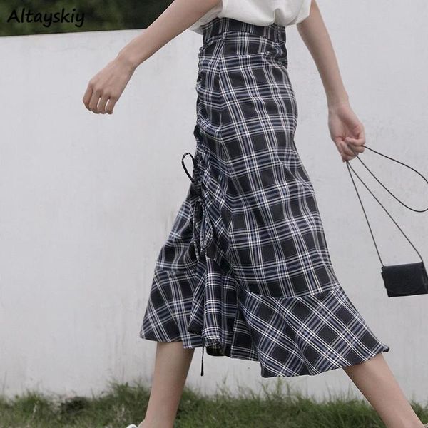 skirts women plaid shirring design korean fashion student all-match chic harajuku mujer faldas high waist elegant streetwear, Black
skirts women plaid shirring design korean fashion student all-match chic harajuku mujer faldas high waist elegant streetwear, Black