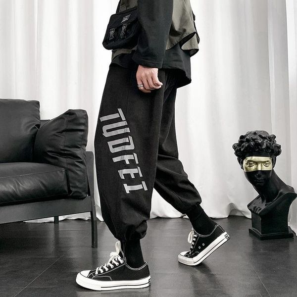 spring and autumn youth hong kong style men's letter printing loose sweatpants fashion casual trousers pants, Black
spring and autumn youth hong kong style men's letter printing loose sweatpants fashion casual trousers pants, Black