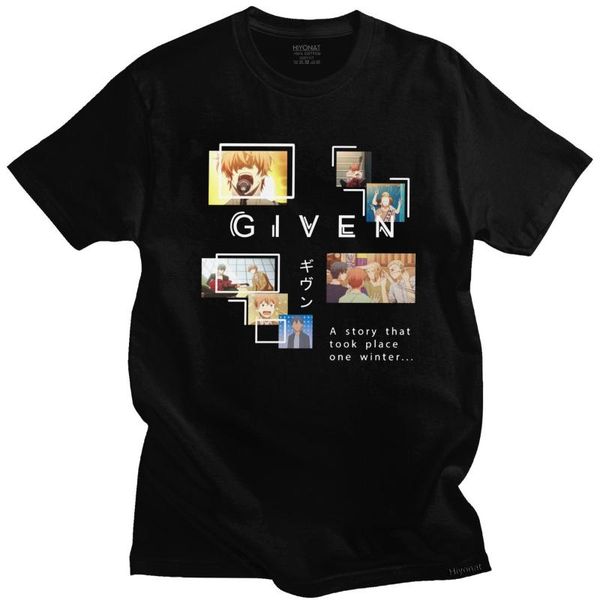 men's t-shirts fashion anime given t shirt men short sleeve cotton tshirt casual japanese manga t-shirt mafuyu ritsuka uenoyama tee clo, White;black
men's t-shirts fashion anime given t shirt men short sleeve cotton tshirt casual japanese manga t-shirt mafuyu ritsuka uenoyama tee clo, White;black