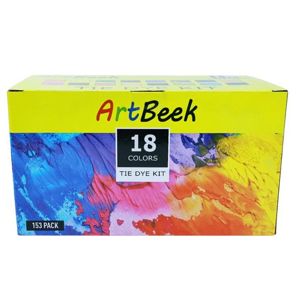 18pcs tie dye kit non-toxic diy 120ml colorful clothing pigment set garment graffiti paint supplies gift sets
18pcs tie dye kit non-toxic diy 120ml colorful clothing pigment set garment graffiti paint supplies gift sets