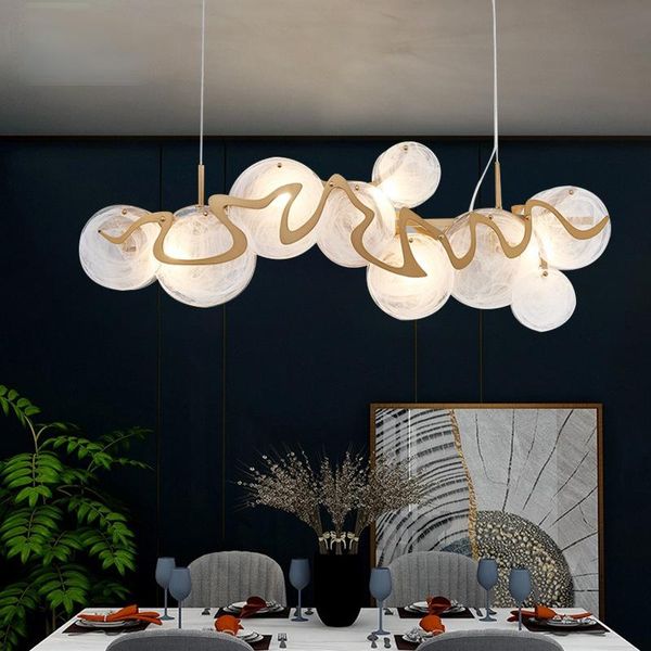 modern net red living room art chandelier light luxury simple glass dining bedroom model pendant lamps
modern net red living room art chandelier light luxury simple glass dining bedroom model pendant lamps