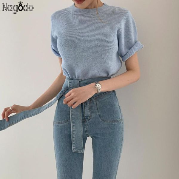ice silk pullover women 2021 summer o-neck short sleeve slim knitwear korean style casual thin sweaters pull femme women's, White;black
ice silk pullover women 2021 summer o-neck short sleeve slim knitwear korean style casual thin sweaters pull femme women's, White;black