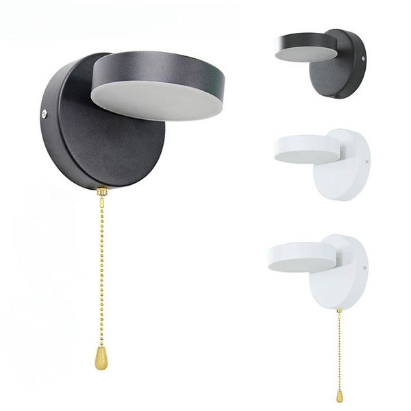 wall lamp modern 12w led lamps bedside light with pull switch living room aisle study reading lights black white sconces
wall lamp modern 12w led lamps bedside light with pull switch living room aisle study reading lights black white sconces