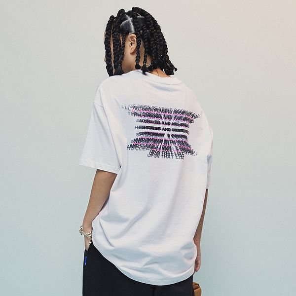 wxwovdy fashion brand short sve men's psychedelic letter printed t-shirt guochao street hip hop trend men's and women's half, White;black
wxwovdy fashion brand short sve men's psychedelic letter printed t-shirt guochao street hip hop trend men's and women's half, White;black