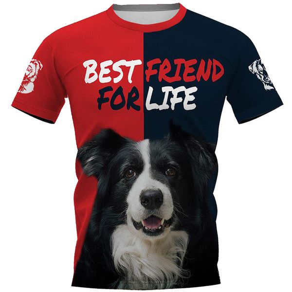 cloocl animals pet dog border collie mens t-shirts short sleeve men clothing harajuku t shirts 3d print shirt, White;black
cloocl animals pet dog border collie mens t-shirts short sleeve men clothing harajuku t shirts 3d print shirt, White;black