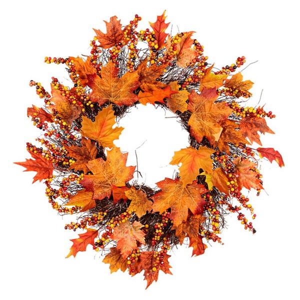 decorative flowers & wreaths artificial wreath vine simulation garland for door decoration home christmas wall hanging autumn lea
decorative flowers & wreaths artificial wreath vine simulation garland for door decoration home christmas wall hanging autumn lea
