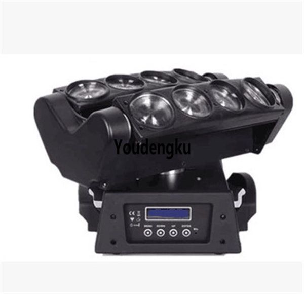 effects 8 pieces white led dj spider beam light 8x10w rotating sharpy sweeper moving head
effects 8 pieces white led dj spider beam light 8x10w rotating sharpy sweeper moving head