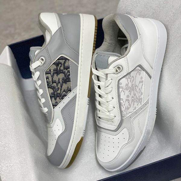 new b27 oblique sneakers mens designer shoes leather retro sneakers women high low-trainers with box 258, Black
new b27 oblique sneakers mens designer shoes leather retro sneakers women high low-trainers with box 258, Black