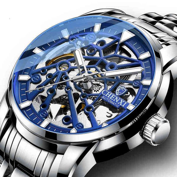 automatic mechanical men's watch fashion sier rvs fire chenxi unique male business casual dress, Slivery;brown
automatic mechanical men's watch fashion sier rvs fire chenxi unique male business casual dress, Slivery;brown