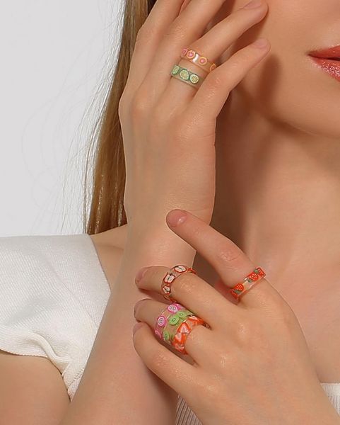 wedding rings sweet fruit epoxy ring transparent resin party jewelry cute minimalist for women romantic gifts, Slivery;golden
wedding rings sweet fruit epoxy ring transparent resin party jewelry cute minimalist for women romantic gifts, Slivery;golden