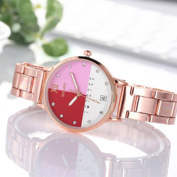 wristwatches yolako women watch 2021 moda feminina orologio donna luxury casual quartz stainless steel band marble strap analog wrist, Slivery;brown
wristwatches yolako women watch 2021 moda feminina orologio donna luxury casual quartz stainless steel band marble strap analog wrist, Slivery;brown