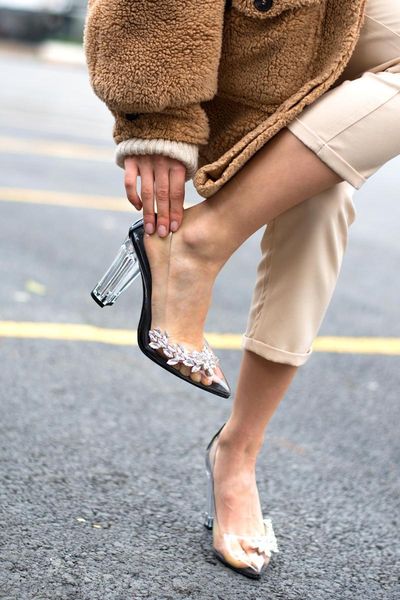 dress shoes poopa 3 different color women heels season high stone detailed female fashion, Black
dress shoes poopa 3 different color women heels season high stone detailed female fashion, Black