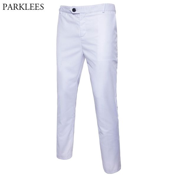 white slim fit straight dress pants men formal business trousers male flat front casual wedding groom suit pants male 210522, Black
white slim fit straight dress pants men formal business trousers male flat front casual wedding groom suit pants male 210522, Black