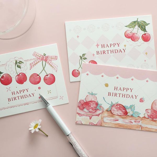 greeting cards w&g birthday blessing envelope strawberry folded happy message wholesale stock
greeting cards w&g birthday blessing envelope strawberry folded happy message wholesale stock