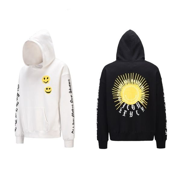 fashion fleece hoodies high street dark gothic letter smiley face print hoodie over size loose couple's sweater men and women, Black
fashion fleece hoodies high street dark gothic letter smiley face print hoodie over size loose couple's sweater men and women, Black