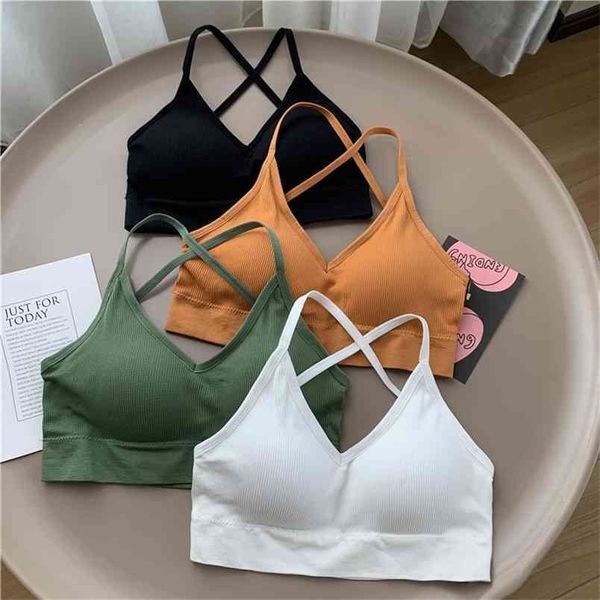 women wrapped chest seamless u back strap stereotypes gathered bra underwear bralette bras for soutien gorge femme 20 210507, White
women wrapped chest seamless u back strap stereotypes gathered bra underwear bralette bras for soutien gorge femme 20 210507, White