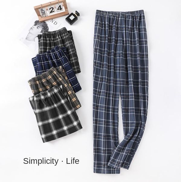 men's sleepwear boy man sleep bottoms l-5xl plaid pajama long pants trousers oblique pocket jammies relax feet elastic waist pyjamas 65, Black;brown
men's sleepwear boy man sleep bottoms l-5xl plaid pajama long pants trousers oblique pocket jammies relax feet elastic waist pyjamas 65, Black;brown