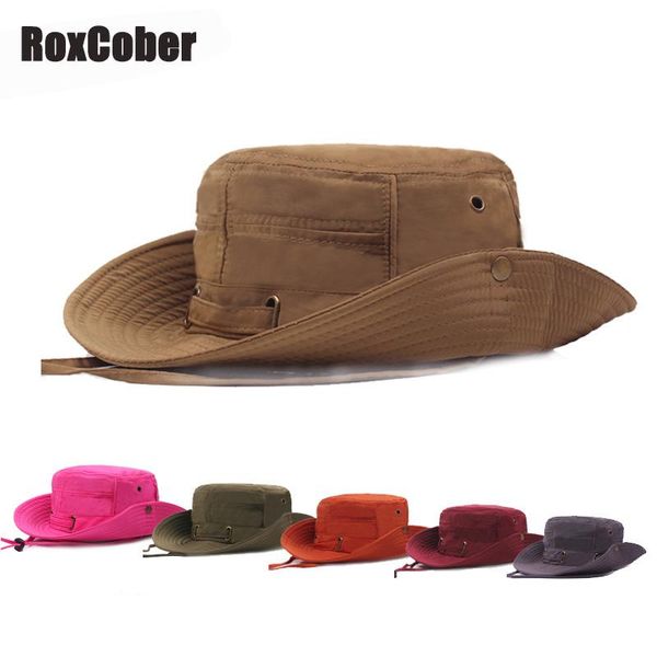 cloches roxcober solid color cap summer outdoor breathable bucket hats wind rope fixed beach hat fisherman's caps visors
cloches roxcober solid color cap summer outdoor breathable bucket hats wind rope fixed beach hat fisherman's caps visors