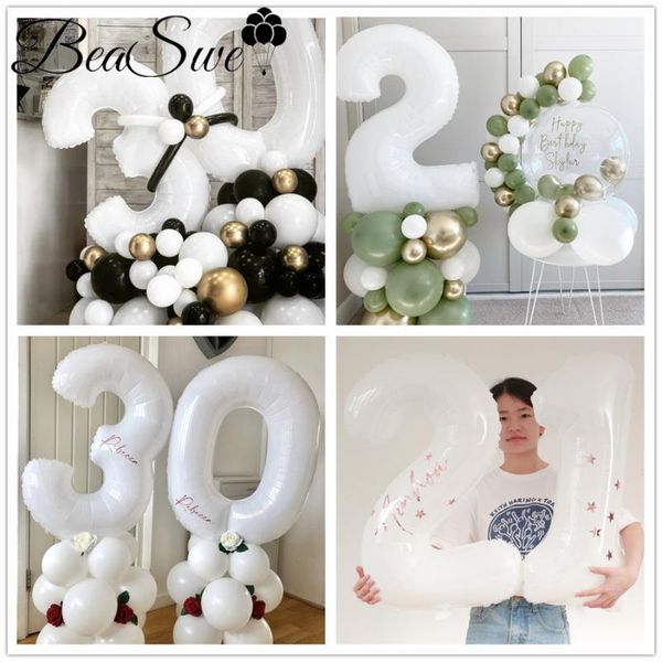 party decoration 40inch white giant number foil balloons 1 2 3 4 5 6 7 8 9 18 year birthday wedding engagement decor globos kids
party decoration 40inch white giant number foil balloons 1 2 3 4 5 6 7 8 9 18 year birthday wedding engagement decor globos kids
