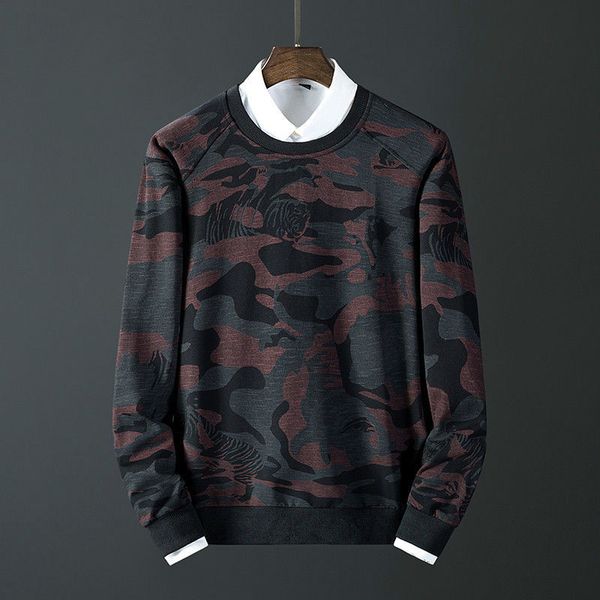hoodies 2021 new spring and autumn t-shirt pure cotton sweater men's long sleeve loose round neck camouflage top, Black
hoodies 2021 new spring and autumn t-shirt pure cotton sweater men's long sleeve loose round neck camouflage top, Black