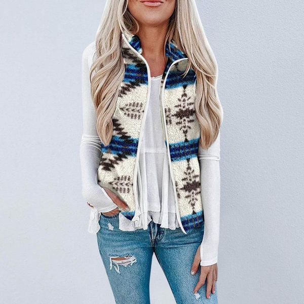 women's vests women vest fashion winter pocket zipper print color jacket plush sleeveless lapel loose coat female windbreaker outwears, Black;white
women's vests women vest fashion winter pocket zipper print color jacket plush sleeveless lapel loose coat female windbreaker outwears, Black;white