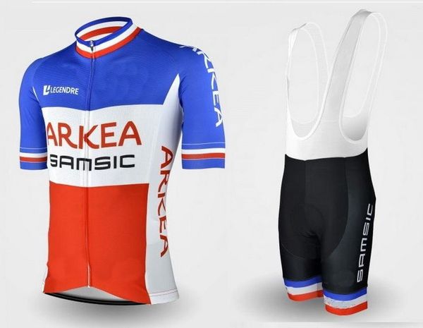 racing sets 2021 arkea samsic pro team france short sleeve cycling jersey summer wear ropa ciclismo+bib shorts with power band, Black;blue
racing sets 2021 arkea samsic pro team france short sleeve cycling jersey summer wear ropa ciclismo+bib shorts with power band, Black;blue