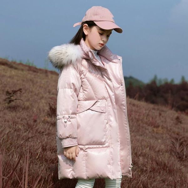 down coat winter children's with real fur collar waterproof & windproof thicker warm outerwear jacket for girls a834, Blue;gray
down coat winter children's with real fur collar waterproof & windproof thicker warm outerwear jacket for girls a834, Blue;gray