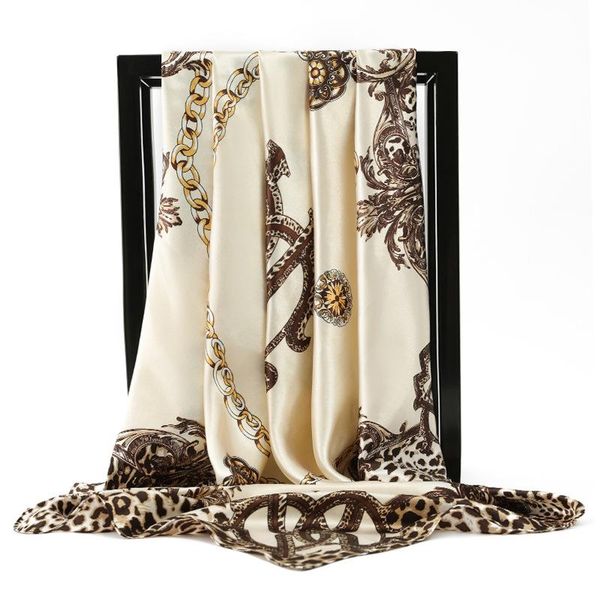 scarves 2021 high-grade satin kerchief fashion 90x90cm silk scarf female neckerchief summer sunscreen leopard print shawl square bandana, Blue;gray
scarves 2021 high-grade satin kerchief fashion 90x90cm silk scarf female neckerchief summer sunscreen leopard print shawl square bandana, Blue;gray