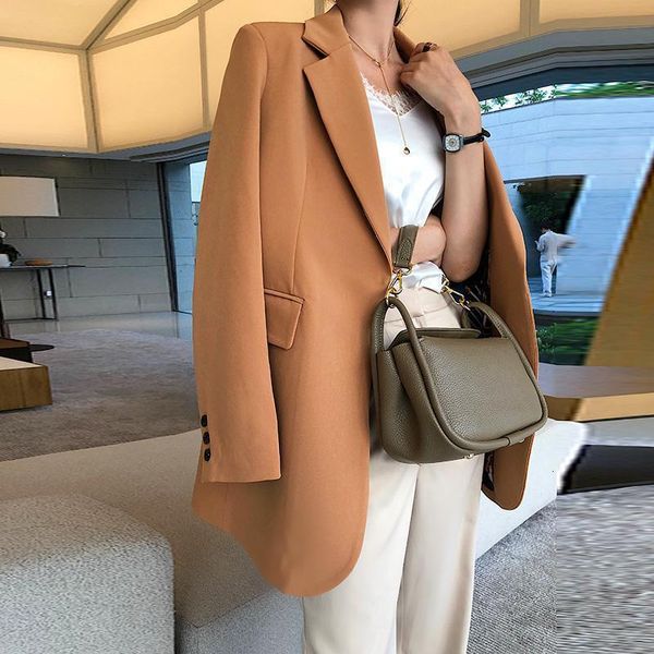 net red chic small suit women's coat spring and autumn medium long style leisure slim korean fashion, White
net red chic small suit women's coat spring and autumn medium long style leisure slim korean fashion, White
