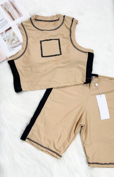 women's swimwear luxury woman sports underwear c designer shorts sets apricot two pieces suits classic casual 2021 pants sleeveless ves, White;black
women's swimwear luxury woman sports underwear c designer shorts sets apricot two pieces suits classic casual 2021 pants sleeveless ves, White;black