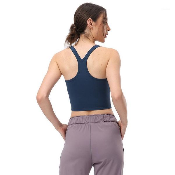 yoga outfit wholesale naked skin-friendly gym vest crop tight fitness women sports beha run with removable breast pad fought
yoga outfit wholesale naked skin-friendly gym vest crop tight fitness women sports beha run with removable breast pad fought