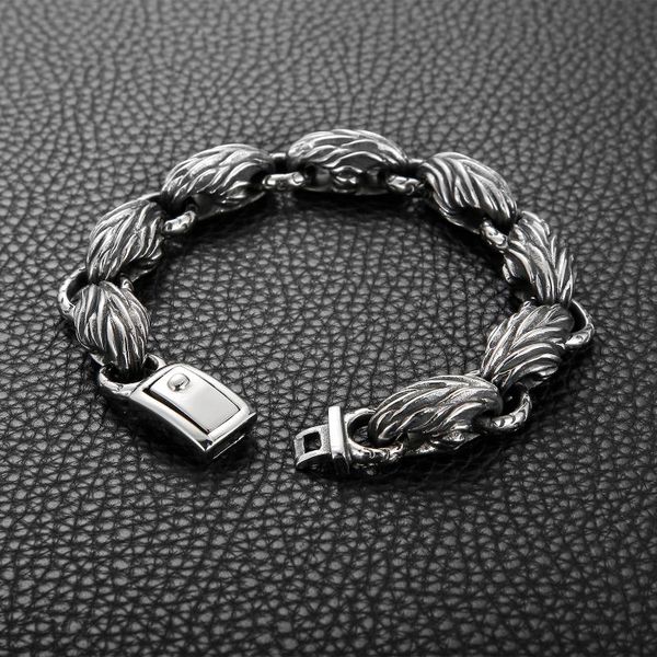 link, chain man's jewels store 13mm biker link bracelet men stainless steel 316l vintage jewelry for man jb118538-bdjx, Black
link, chain man's jewels store 13mm biker link bracelet men stainless steel 316l vintage jewelry for man jb118538-bdjx, Black