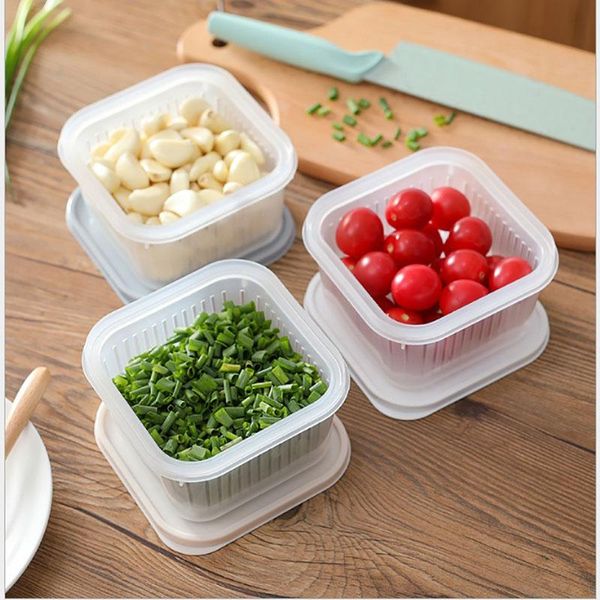 storage bottles & jars kitchen fresh-keeping box drain refrigerator fruit and vegetable with lid
storage bottles & jars kitchen fresh-keeping box drain refrigerator fruit and vegetable with lid