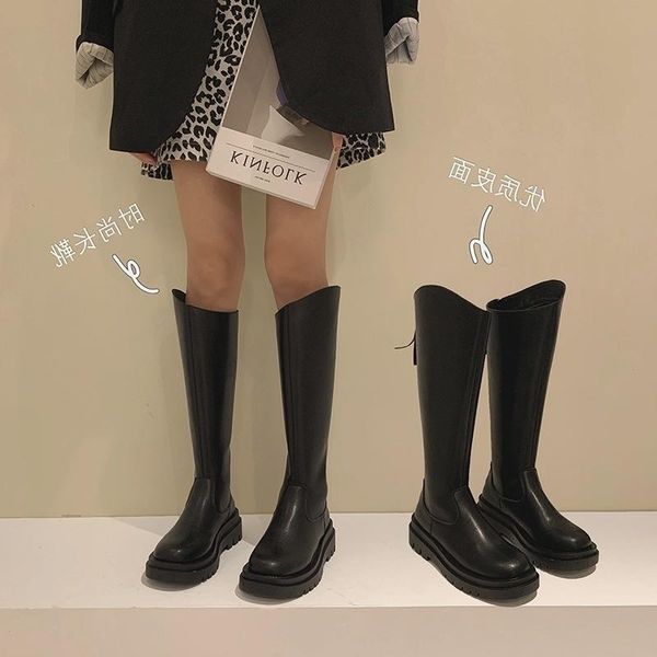 dress shoes women's long tube knight boots 2021 small spring and summer thick leg thin straight big, Black
dress shoes women's long tube knight boots 2021 small spring and summer thick leg thin straight big, Black