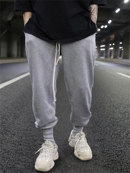 men's pants sports pant spring and autumn european american high street fashion leisure rope large, Black
men's pants sports pant spring and autumn european american high street fashion leisure rope large, Black